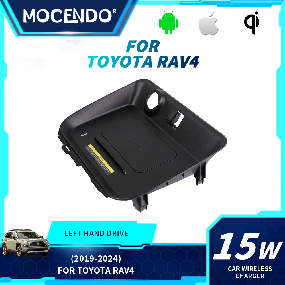 Wireless Phone Charger Pad - For Toyota Rav4 15W Wireless Charger