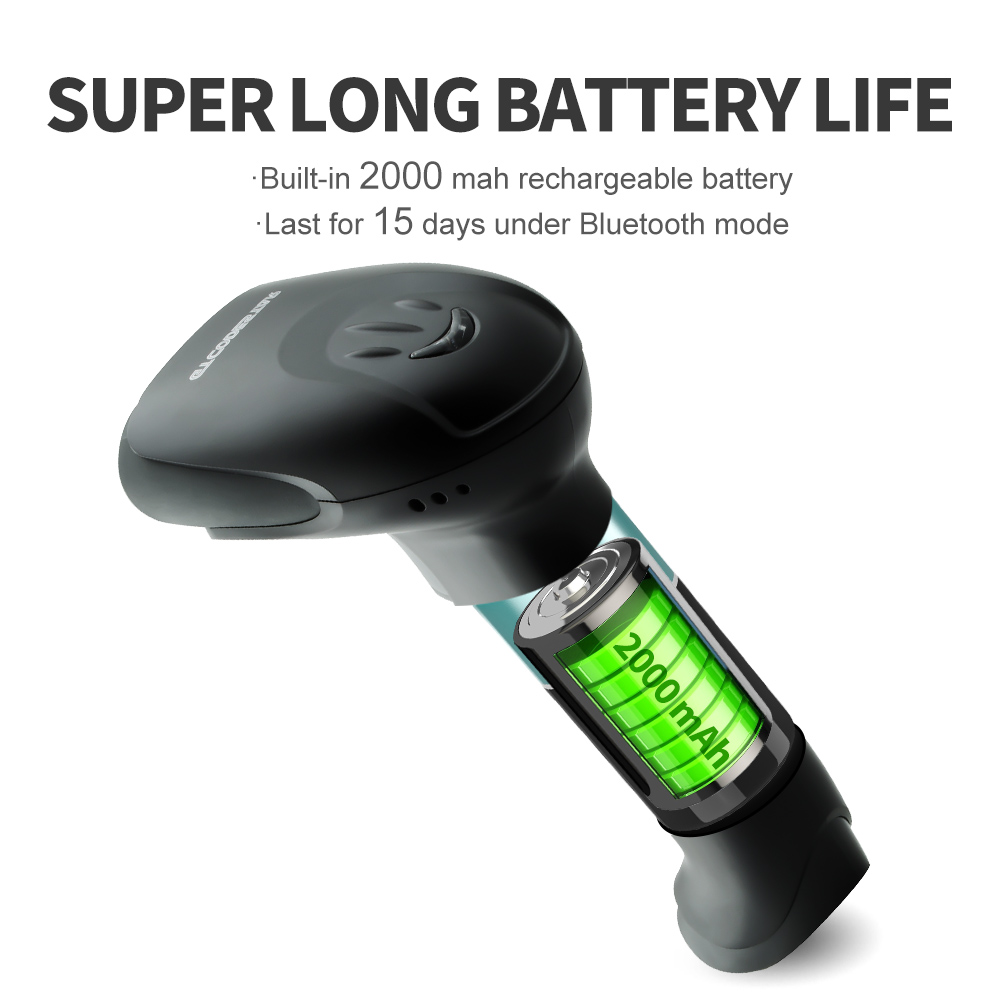 GTCODESTAR X-9701C Handheld Wi - огляд і ціна Barcode Scanner Wireless