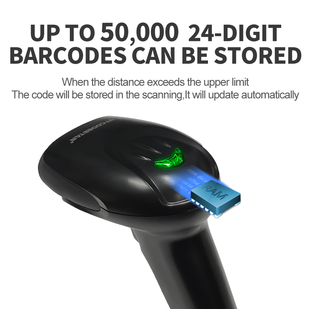 GTCODESTAR X-9701C Handheld Wi - огляд і ціна Barcode Scanner Wireless
