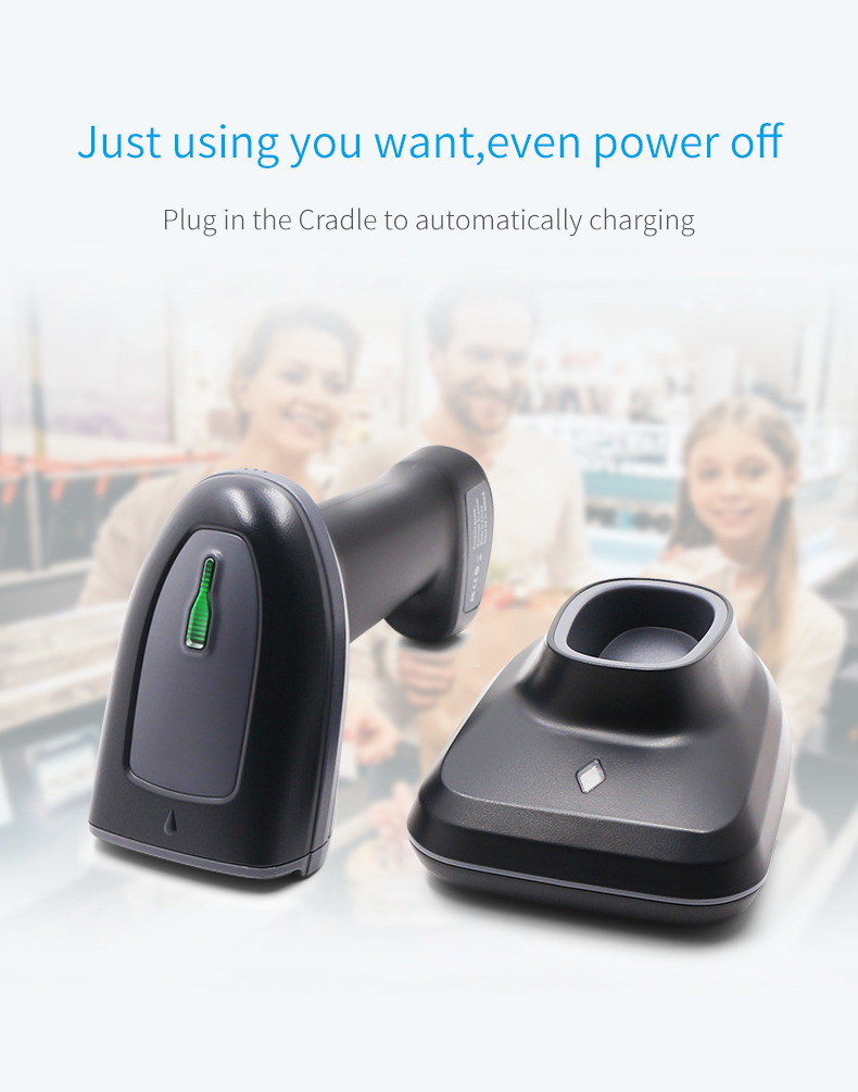 Wireless Barcode Scanner with  - огляд і ціна Barcode Scanner Wireless