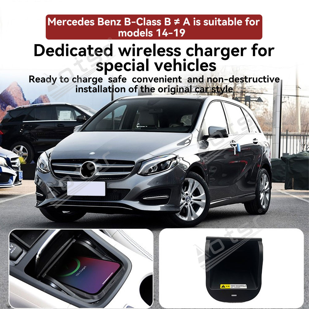 For Mercedes Benz B/A Class 20 - огляд і ціна Wireless Phone Charger Pad