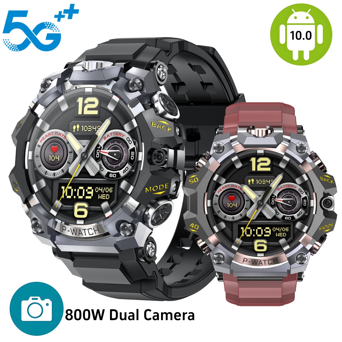 Q668 Smartwatch Android 10.0 1 - огляд і ціна Electronics Quiz