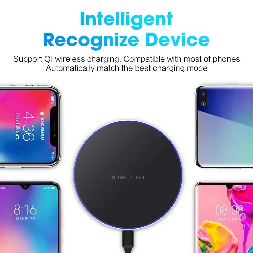 Wireless Charger For iPhone 17 - огляд і ціна Wireless Phone Charger Pad