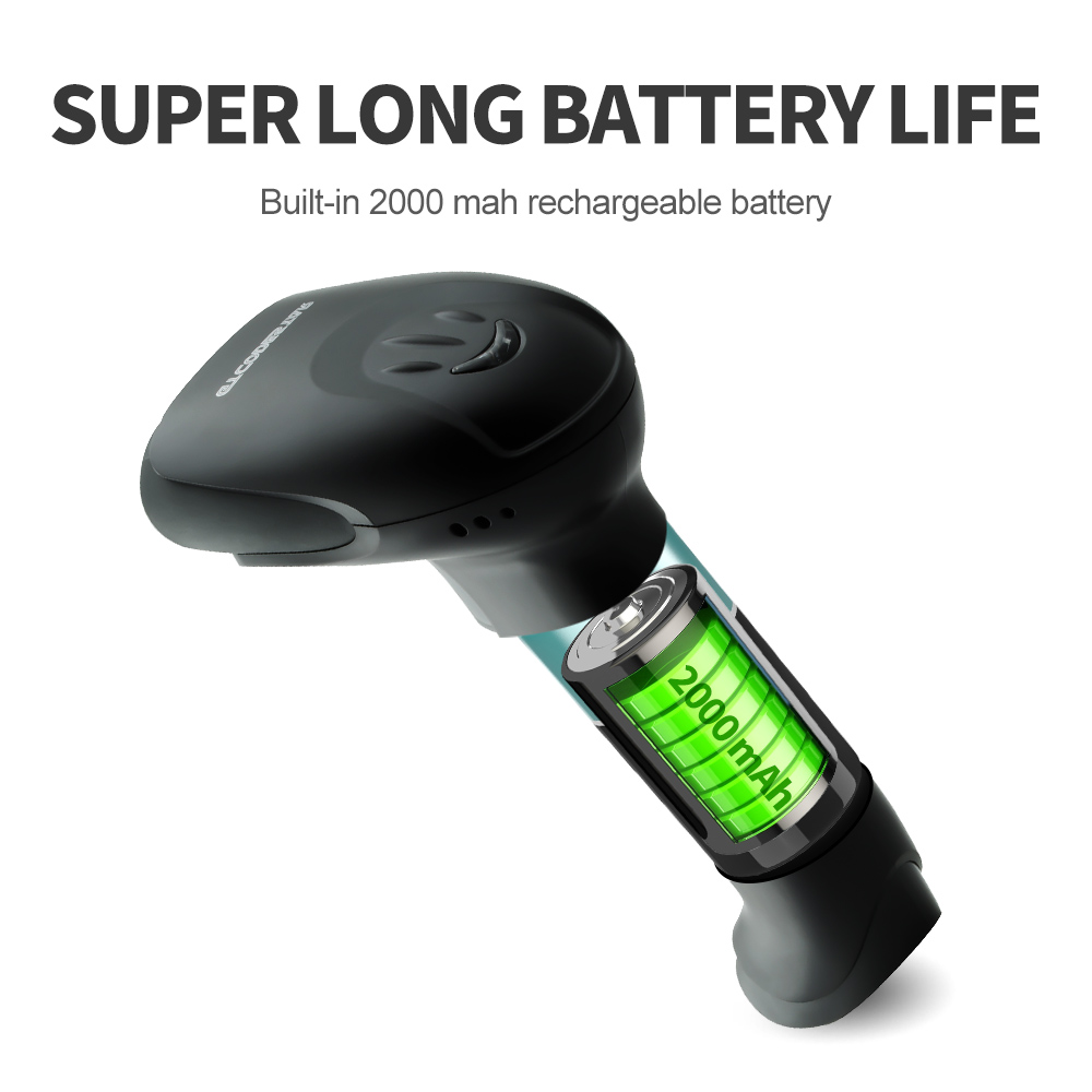 GTCODESTAR High Precision 1D   - огляд і ціна Barcode Scanner Wireless