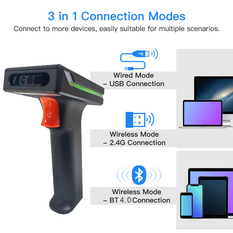 Bluetooth Barcode Scanner Scre - огляд і ціна Barcode Scanner Wireless