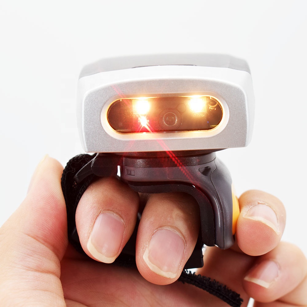 Portable Wireless 2D Ring Fing - огляд і ціна Barcode Scanner Wireless