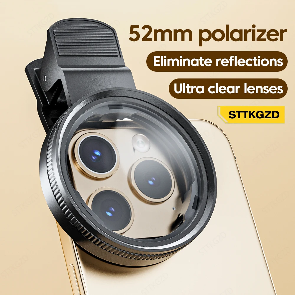 New 52mm CPL Mobile Phone Lens - огляд і ціна Mobile Electronics Gadgets