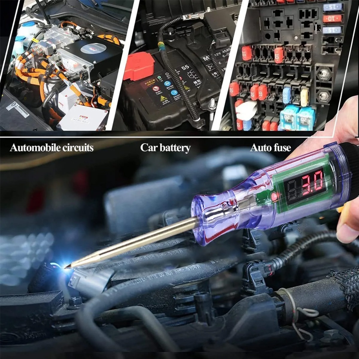 Car Truck Voltage Circuit Test - огляд і ціна Electronics Quiz